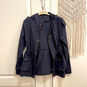 EDEN SOCIETY Holly Contrast Hood Cargo Jacket.